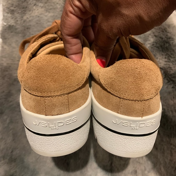 J/Slides Eve Suede Platform Sneaker, in great use condition (worn twice) - Picture 7 of 13